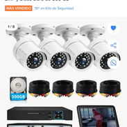 Kit de cámaras de seguridad lista para montar la nas barata única dueña Nuevas - Img 55747221