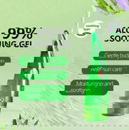 Gel Calmante de Aloe al 99%, 55 ml - Sin pegajosidad, Alivio para quemaduras solares al 99% de Aloe vera - - Img 49035340