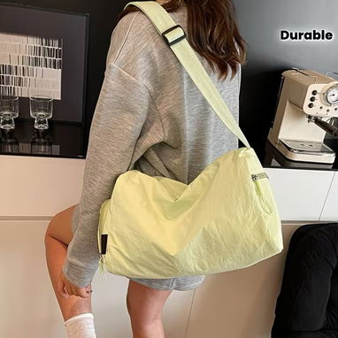 🍒Bolso Bandolera de Gran Capacidad para Mujer (Butter Yellow)🍒 - 2/7