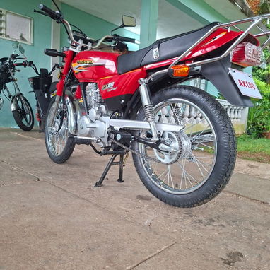 Moto Ax100 con motor de Ava 4 tiempo 150cc - 4/4