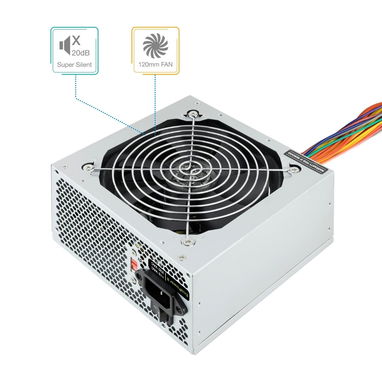 ⚡ Fuente de Alimentación ATX TALIUS TQEP-500S-INT – 500W ⚡🌐 44.30 USD - 6/8