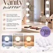 ‼️Set de luces para espejo‼️ Vanity mirrow Precio: 27 usd Set de luces en serie para poner en espejos, closet o hasta e - Img 57709829