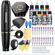 Kit de Tatuajes completo negro - Img 58074957