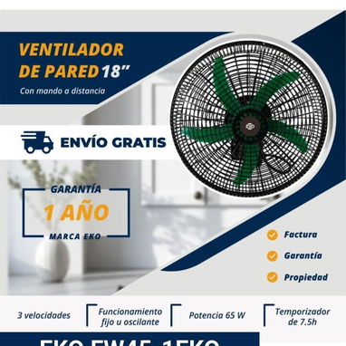 Ventiladores de Pared ( Garantía 1 año) - Img 125823232