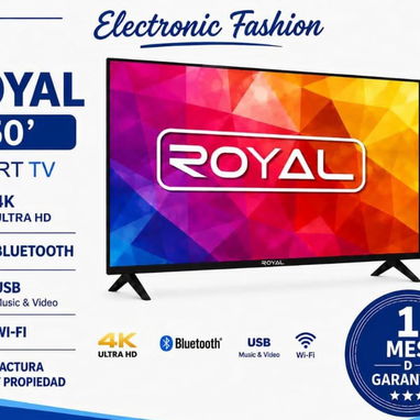 TELEVISOR SMART TV ROYAL 32, 43, 50 PULGADAS" - 3/3