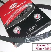 Correa de distribución 153x25.4 / 153x1” (DIENTE CUADRADO) para Renault 9 - 11 Diesel 1.6 Motor F8M. - Img 48504017