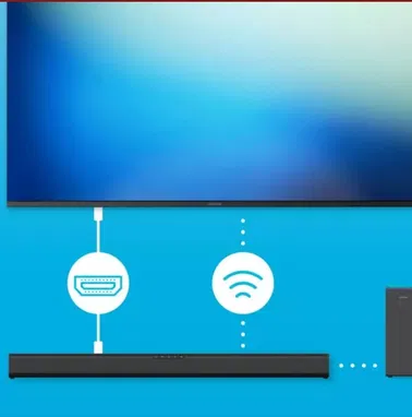 Sistema de audio 2.1 equipado con una barra de 31.5" y un subwoofer de 4.2"//ELEMENT//120 W//Bluetooth y HDMI//Nuevo - Img 92537392