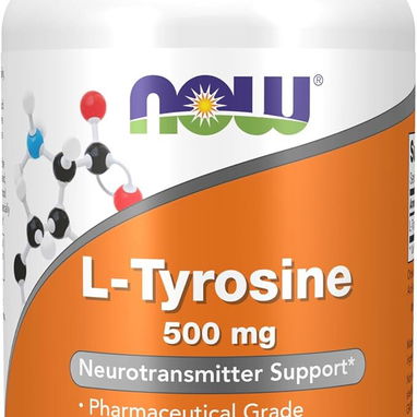 L-Tirosina 500mg (NOW Foods · 120 cápsulas) - 2/6