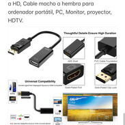 Adaptador compatible con DisplayPort a HDMI - Img 45707939