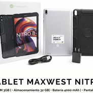🍩TABLET MAXWEST NITRO– 3GB de RAM- 32GB🤩En 📦 con todos sus accesorios 🔥Variedades de Modelos❌ - Img 54510552