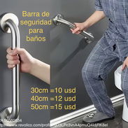 🚨 🚨 BARRA DE APOYO PARA EL BAÑO 🛁 BARRA DE SEGURIDAD 🤑 P,M,G - Img 56545562
