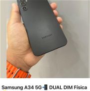 200usd Samsung A34 5g dual sim, impecable, al 100 - Img 45792164