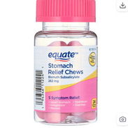 Pepto Bismol Equate Masticables para Alivio Del Estómago, 24 Unidades - Img 55077603