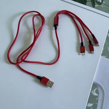 Tengo súper cable de carga trenzado y reforzado de metal 3 en 1 muy fuerte y duradero!! - Img 56610287