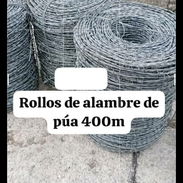 ❎❎ rollos de alambre de pua galbanizadoa de 400 m mazima calidad - Img 50633103