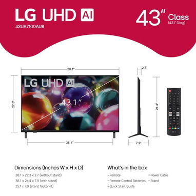 Smart Tv LG UHD AI 43” (2025) - Img 126819623