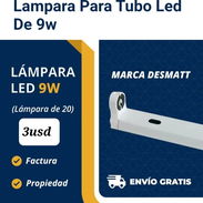 Lámpara Para Tubo Led De 9W - Img 57937796