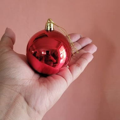 Juego de 10 Bolas de 6 cm para arbolito de Navidad 🌷 - Img 119996836