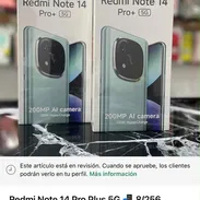 Redmi Note 14 Pro Plus 5G Sellado en caja - Img 56176193