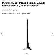 Ganga vendo LG Ultra HD 55'' 4K y 3D Incluye 8 lentes 3D, Magic Remote, WebOS y Wi-Fi Incorporado de uso pero impecable - Img 45707299