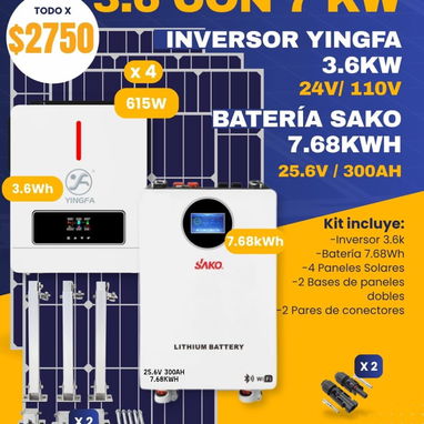 Kits solares e inversores - Img 122213099