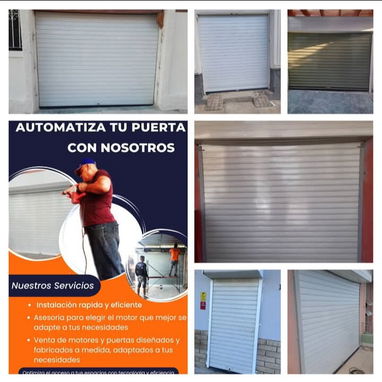 Se fabrican, instalan y automatizan puertas de garaje y para protección de negocios. Garantizamos el trabajo!!!! - Img 96826579