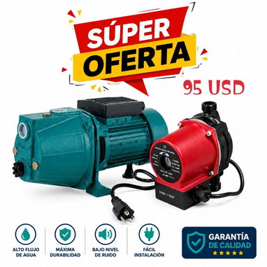 Bomba de agua y presurizador - Img 121936661