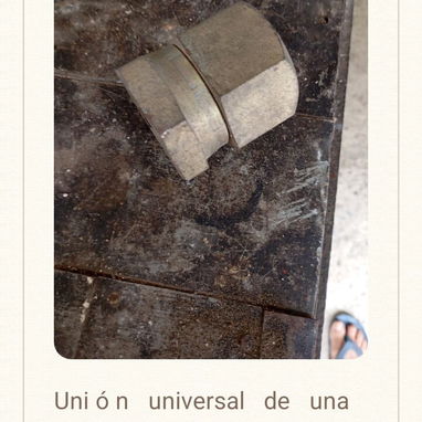 Piezas para plomería, galvanizadas medidas atipicas. - 5/8