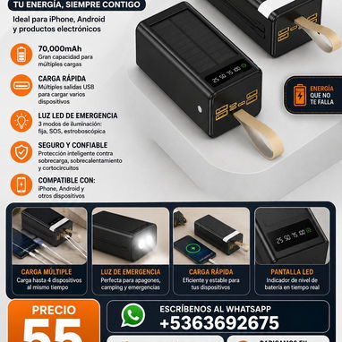 Powerbank y ventiladores - Img 122768517
