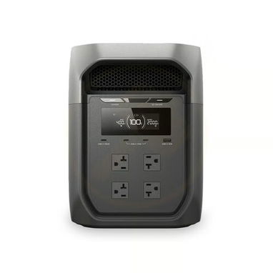 EcoFlow DELTA 3 Max 2048Wh 2400W - Pico 4800W, Batería LiFePO4 Estación de Energía Portátil - 3/4
