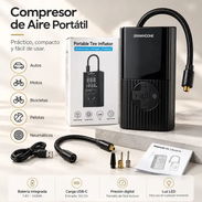 Compresor portátil para neumáticos modelo 1 50 USD CV - Img 58041908