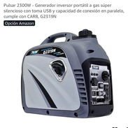 ⚡Pulsar Inverter super 2300W ✅ Silencioso ✅ 110V ⛽ (Gasolina solamente) 🧾 Garantía que es nueva en su caja, se compru - Img 56980734