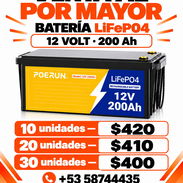 BATERIAS LIFEpo4  AL X MAYOR + BATERIAS POR CANTIDAD +  EL MEJOR PRECIO DE CUBA - Img 58000142