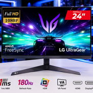 MONITOR GAMING LG ULTRAGEAR 24GS50F-B 24″ VA FHD 1920 x 1080 180Hz 1ms HDMI/DP *PRECIO 155 USD* - Img 55477097