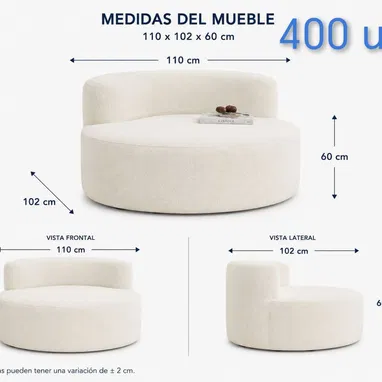 Juegos de sala, sillones cellados al vacío - Img 122251502