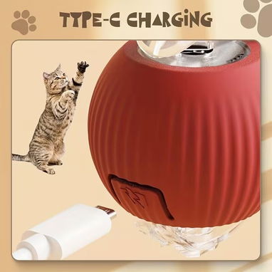 ☎️53544655 🛵 Entrega Disponible ⭐Pelota Interactiva Eléctrica para Gatos ( Verde ) ⭐ - 2/9