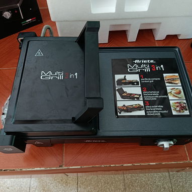 🔥Parrilla Eléctrica Ariete Multi Grill 3 en 1 – Nueva🔥 80usd - Img 123328086