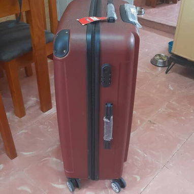 Maleta de viaje 23-32kg roja - Img 123070254