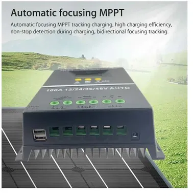 CONTROLADOR REGULADOR MPPT MULTISISTEMA 100 AMPERES 12v 24v 26v 48v - Img 98181428