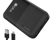 Powerbank 5000mAh, Ultra Mini Batería Portátil con Cable,2 USB 2.1A. Marca 1Hora. Mensajería por un costo adicional - Img main-image-45054982