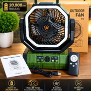 Ventilador recargable F6 - Img 58057383