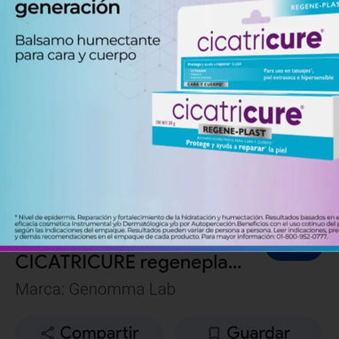 Regene plast Cicatricure gel Facial y Corporal - 6/6