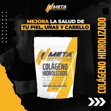 COLAGENO HIDROLIZADO META NUTRITION BOLSA 500g - Img 123161877