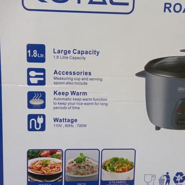 OLLA ARROCERA ROYAL 1.8L, ENTREGA DE FACTURA, VARIEDAD DE ELECTRODOMÉSTICOS, ETC - Img 122125023