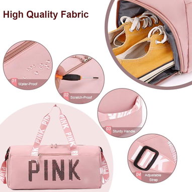 Bolsos y mochilas para el gym PINK, FIT HABANA, etc - Img 81707552