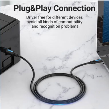 🖨️ Cable Vention USB-C a USB 2.0 Tipo B para Impresora 🌐 - Img 126074245
