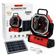 Ventilador recargable F6 con panel solar - Img 58245890