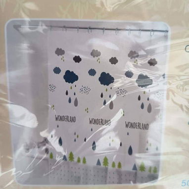 🧿Cortina de Baño Impermeable – Diseño Exclusivo - 8/10