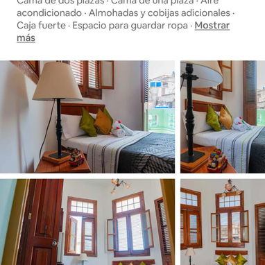Se renta apto de 3 habitaciones climatizadas en el Casco histórico de La Habana Vieja.54026428 - 8/9