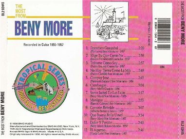 Beny Moré - The Most from Beny Moré (CD original de uso, en buen estado) +53 5 4225338 - Img 62225405